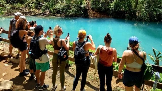 From La Fortuna: Rio Celeste Full-Day Tour — Guided tour and outdoor activity