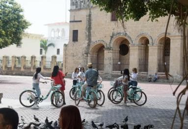 Private: Santo Domingo: Colonial Zone Guided Bike Tour — Guided tour and outdoor activity