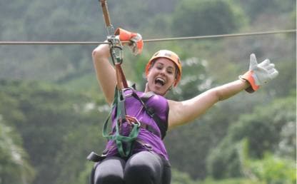Punta Cana: Zip Line Adventure with Hotel Pickup — Guided tour and outdoor activity