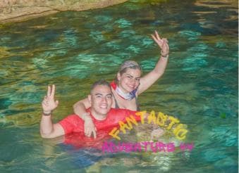 From Bávaro: Double Buggy Tour to Macao Beach and Cenote — Guided tour and outdoor activity