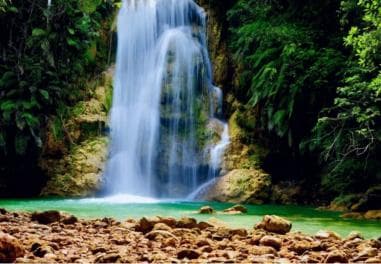 From Samaná: El Limón Waterfall Horseback Ride with Lunch — Guided tour and outdoor activity