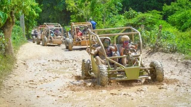 Extreme Dune Buggy Adventure in Macao Beach & Cenote — Guided tour and outdoor activity