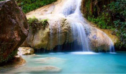 Damajagua Waterfalls with Optional Ziplining Combo Tour — Guided tour and outdoor activity