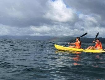 Los Haitises: Kayak and Zipline experience and lunch — Guided tour and outdoor activity