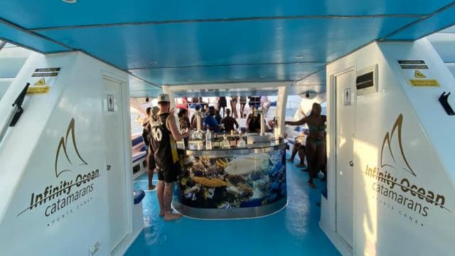 Punta Cana: Party Catamaran with Snorkeling & Private Beach — Guided tour and outdoor activity