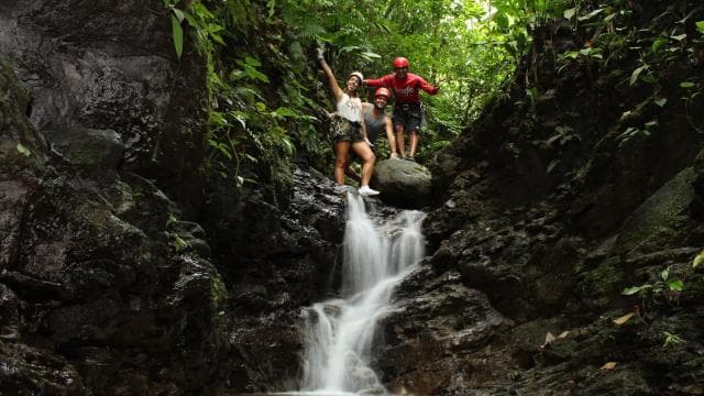 Arenal Volcano: Waterfall Jumping & Extreme Canyoning — Guided tour and outdoor activity