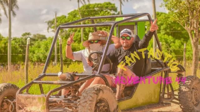 From Bávaro: Buggy Tour to Macao Beach and Cenote — Guided tour and outdoor activity