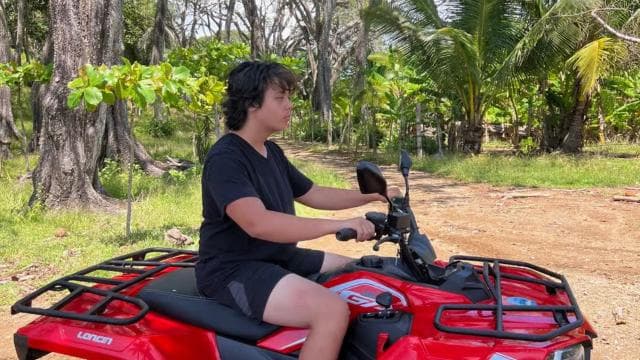 From Tambor: ATV and Zipline Tour with Waterfall Swim — Guided tour and outdoor activity