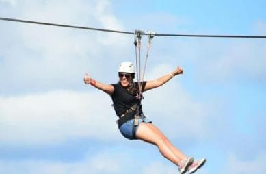 Private Punta Cana Buggy Ride, Zipline & Waterfall Pool Tour — Guided tour and outdoor activity