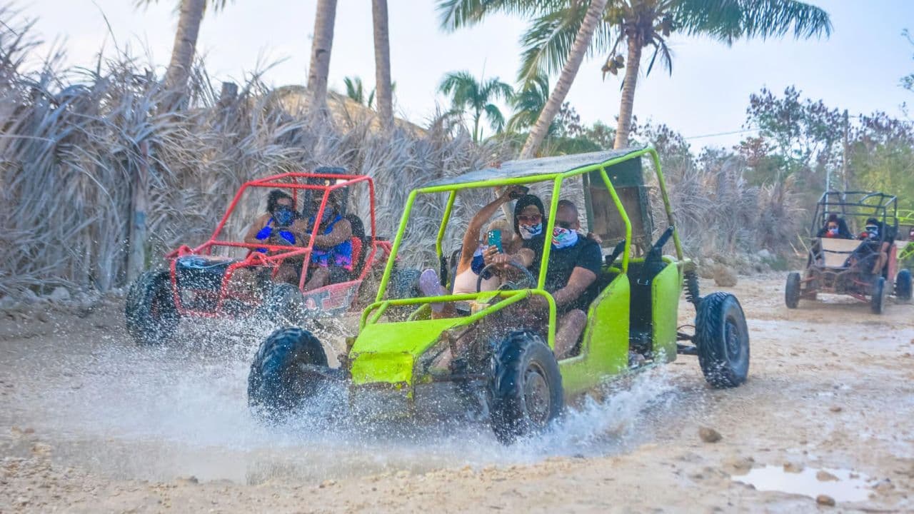 Buggy Tour Punta Cana Macao Beach and Taino Cave Guided — Guided tour and outdoor activity