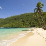 (Ermitano Beach) Playa Ermitaño Boat tour and Playa Onda, Half – Day Trip, Samaná – Dominican Republic. — Guided tour and outdoor activity