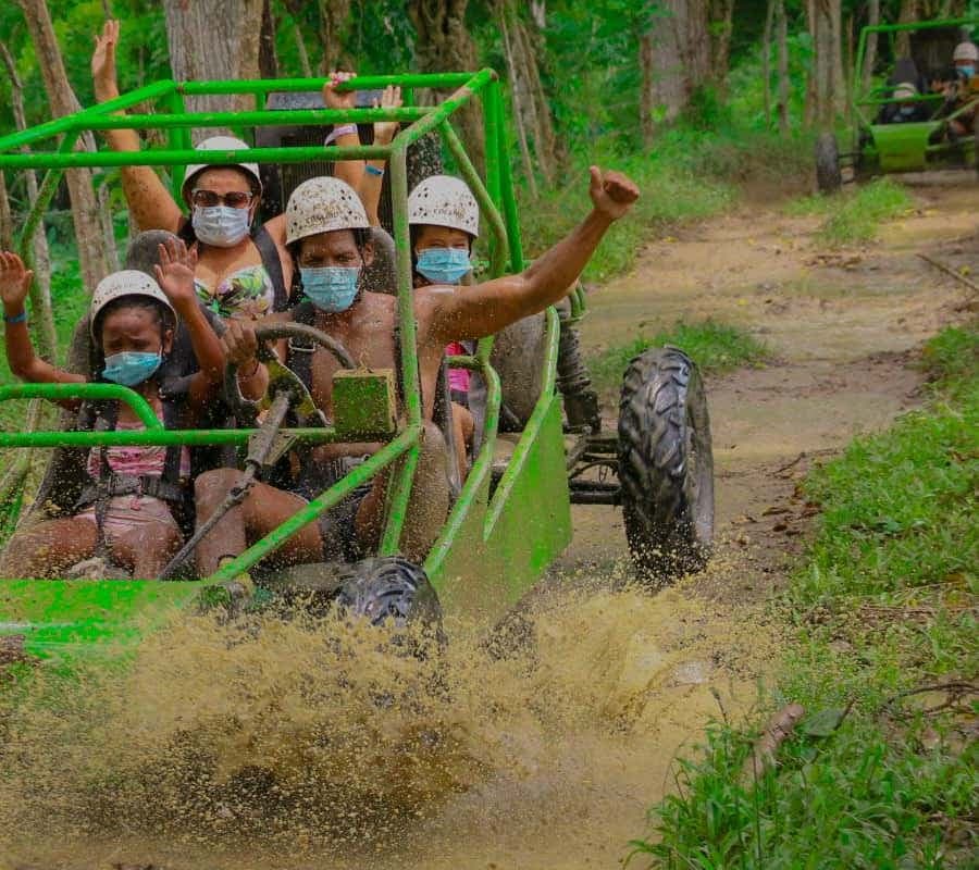 Zipline Experience with Buggy, Horses and Food Punta Cana — Guided tour and outdoor activity