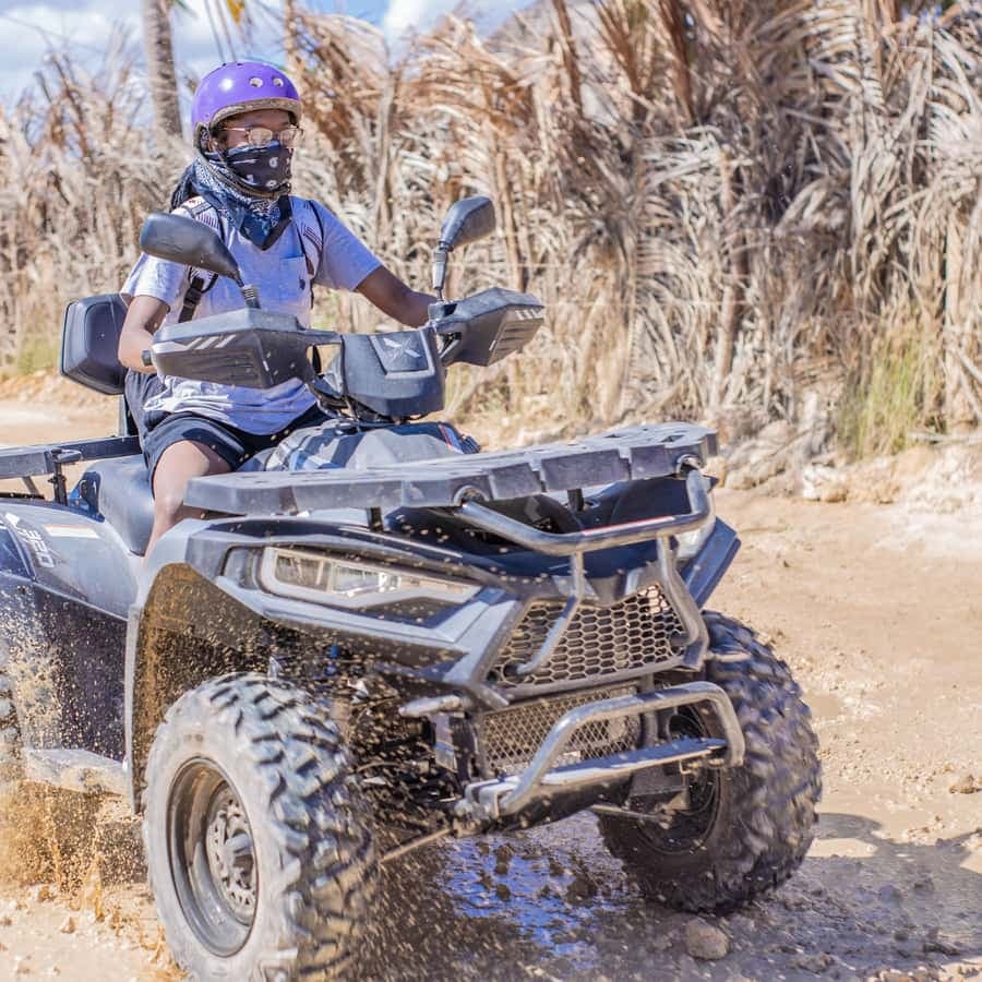 Punta Cana Buggy & ATV Tour: Cave, Macao Beach, Free Pick-Up — Guided tour and outdoor activity