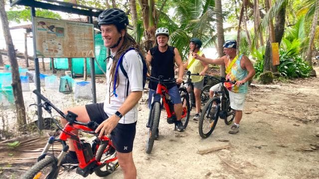 Jungle Mountain Bike Tour & Waterfall Swim — Guided tour and outdoor activity