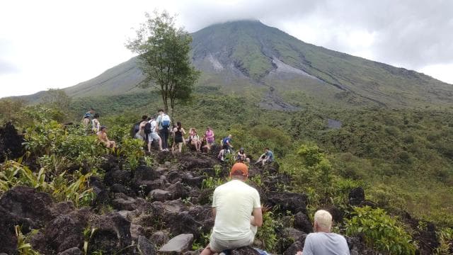 Afternoon Arenal Volcano and Natural Hot Springs River — Guided tour and outdoor activity