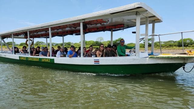 Tarcoles River: Jungle Crocodile Safari & Bird Watching Tour — Guided tour and outdoor activity
