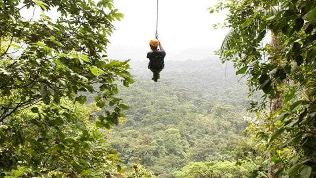 6 in 1 Tour Full Day Pass Braulio Carrillo — Guided tour and outdoor activity