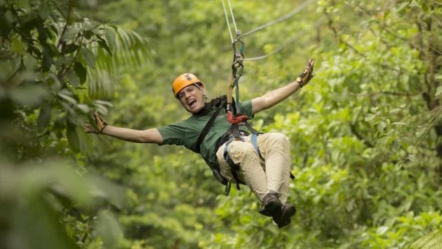 Canopy Zipline Eco-Adventure Tour Braulio Carrillo San Jose — Guided tour and outdoor activity