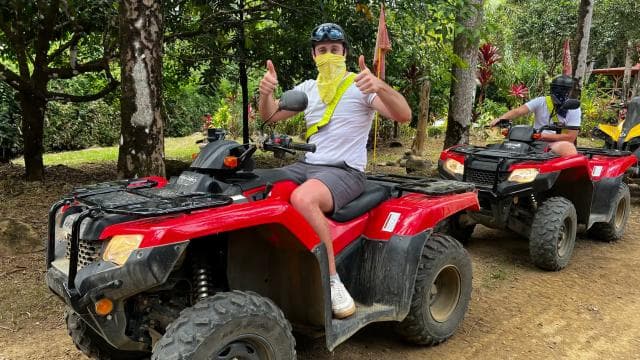 Uvita: Private ATV Tour with Coconut Rum Tasting — Guided tour and outdoor activity