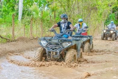 Punta Cana: ATV Tour with Taino Cave & Macao Beach — Guided tour and outdoor activity