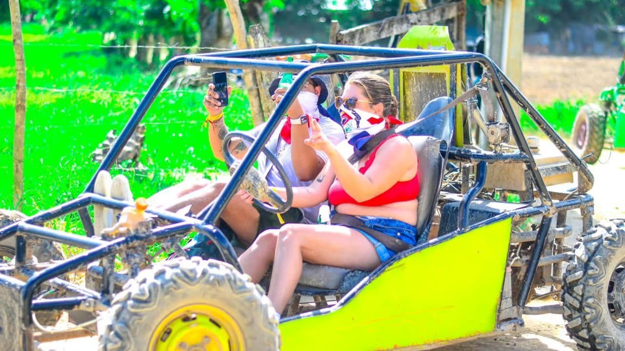 Punta Cana: Water Cave and Macao Beach Half-Day Buggy Tour — Guided tour and outdoor activity